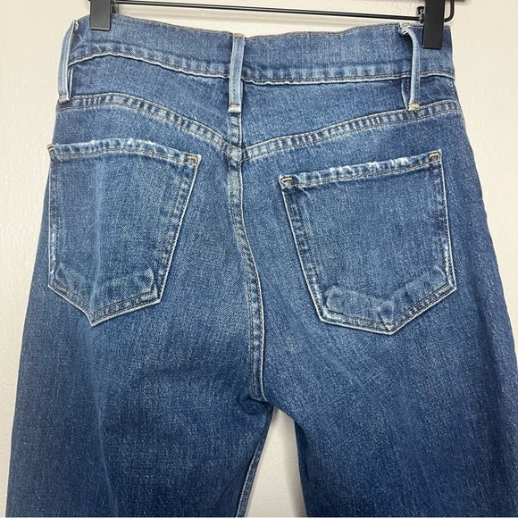 Frame Women Jeans 24" Le Sylvie Slender Straight Leg Denim Wash Stretch Western - Picture 11 of 11